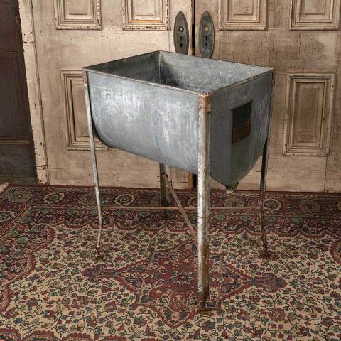 #52864 Antique BOSS Single Bowl Wash Tub image 4