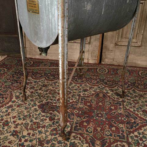 #52864 Antique BOSS Single Bowl Wash Tub image 7