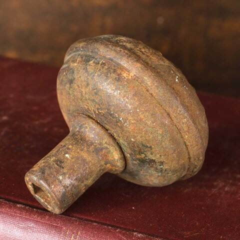 #52926 Antique Flower Doorknob Door Hardware image 5