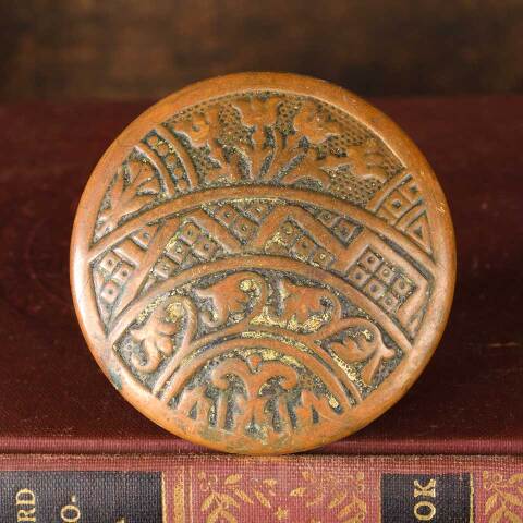 #52927 Antique Brass Corbin Ceylon Single Doorknob image 2