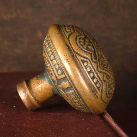#52929 Antique Brass Corbin Doorknob Hardware image 4