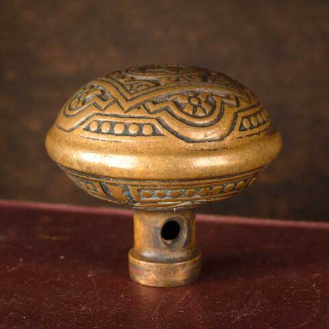 #52929 Antique Brass Corbin Doorknob Hardware image 6
