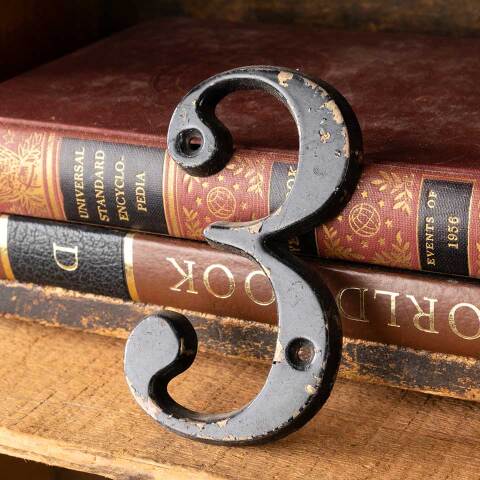 #52941 Salvaged Vintage Brass Address Number image 4