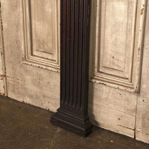 #52967 Antique Fluted Wood Column Pilaster Trim image 3