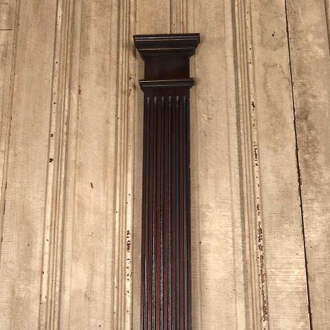 #52967 Antique Fluted Wood Column Pilaster Trim image 5