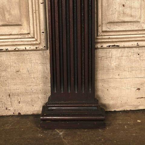 #52967 Antique Fluted Wood Column Pilaster Trim image 6