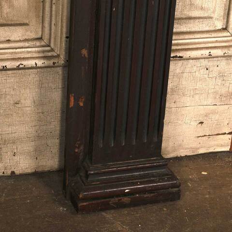 #52970 Antique Fluted Wood Column Pilaster Trim image 5