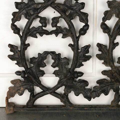 #53137 Salvaged Vintage Cast Iron Railing Panel image 3