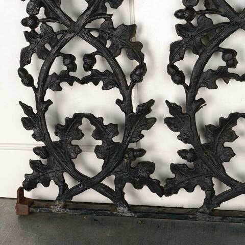 #53137 Salvaged Vintage Cast Iron Railing Panel image 7