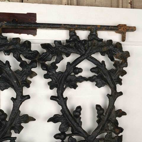 #53137 Salvaged Vintage Cast Iron Railing Panel image 8