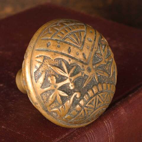 #53287 Antique Brass Branford Doorknob Hardware image 3