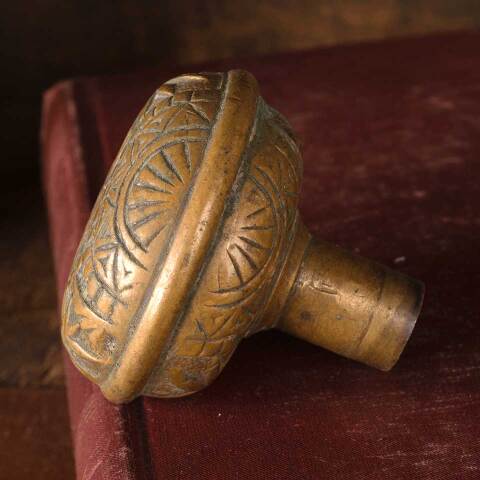 #53287 Antique Brass Branford Doorknob Hardware image 4