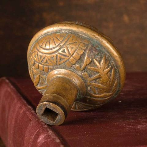 #53287 Antique Brass Branford Doorknob Hardware image 5