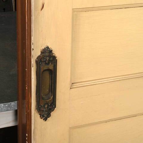 #53343 31x84 Salvaged Antique 6 Panel Pocket Door image 8