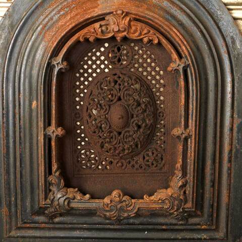 #53567 23x29 Antique Fireplace Summer Front Cover image 3