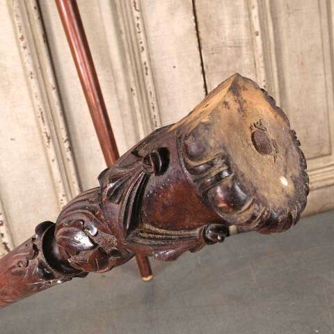 #53600 Salvaged Antique Walnut Furniture Posts image 5
