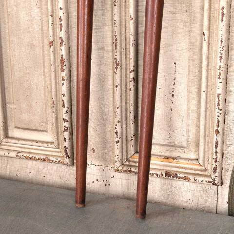 #53601 Antique Carved Walnut Furniture Posts image 6