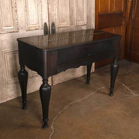 #53649 Antique Piano Top Desk image 6