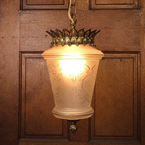 #53713 Salvaged Vintage Swag 2 Light Fixture image 4