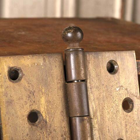 #53733 4 1/2" Antique Stanley Door Hinge Hardware image 3