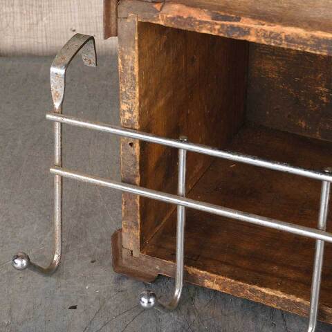 #53781 Over The Door Chrome Hat & Coat Rack image 4