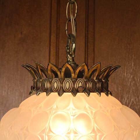 #53783 10" Salvaged Vintage Chandelier Light Fixture image 5