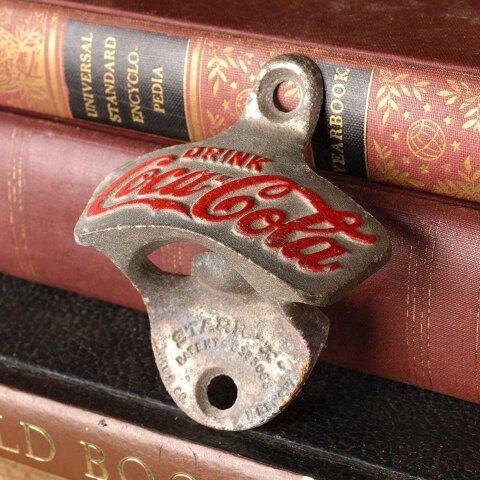 #53831 Vintage Coca-Cola Wall Mount Bottle Opener image 2