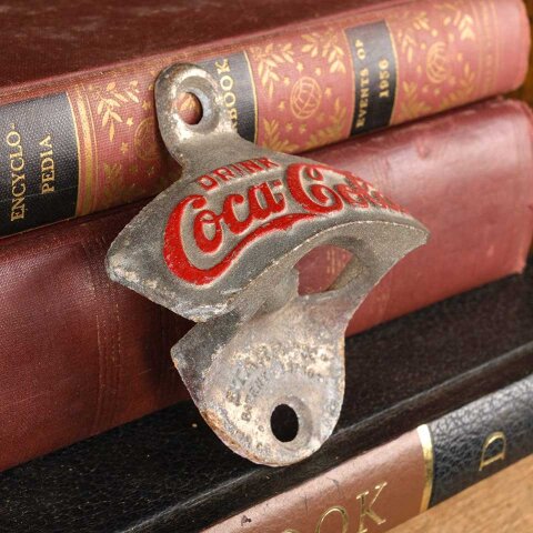 #53831 Vintage Coca-Cola Wall Mount Bottle Opener image 3