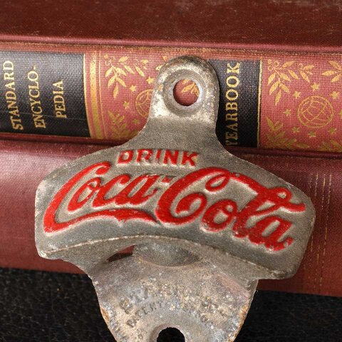 #53831 Vintage Coca-Cola Wall Mount Bottle Opener image 5