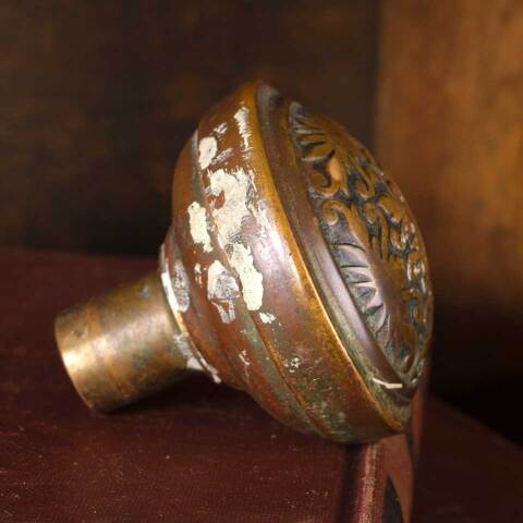 #53839 Antique Brass Reading Montello Doorknob image 4