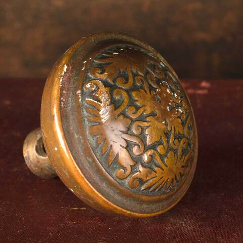 #53839 Antique Brass Reading Montello Doorknob image 7