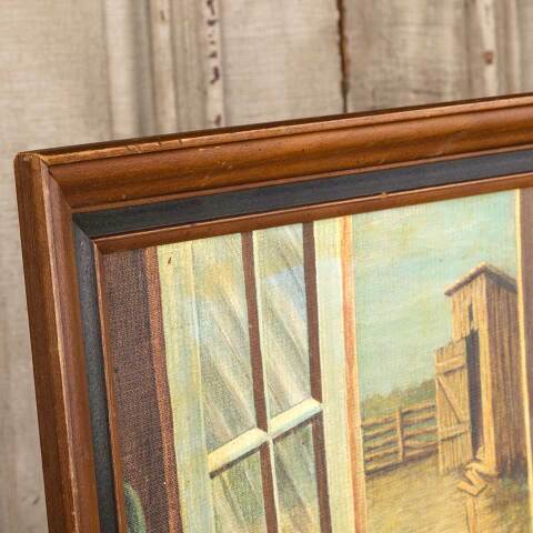 #53891 Original Farm Painting by Frank R. Sammet image 6