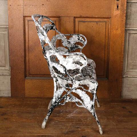 #53962 Victorian Style Fern Leaf Garden Patio Chair image 5