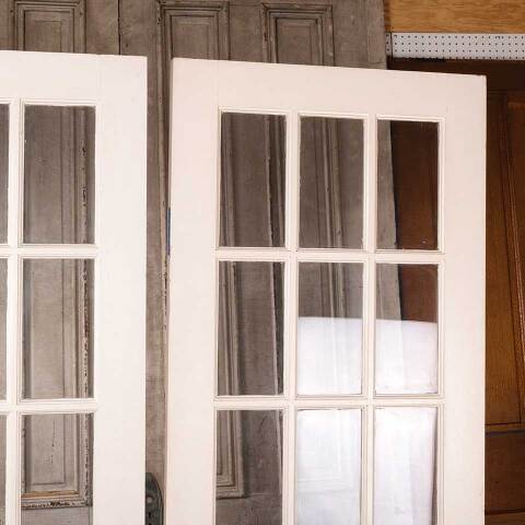#54017 60x79 Salvaged Vintage 15 Lite French Doors image 8