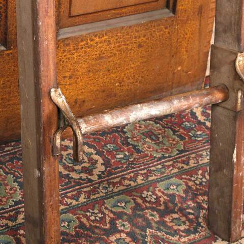 #54047 16x94 Antique Seven Rung Wood Ladder image 5
