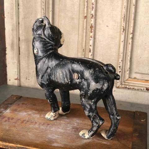 #54072 Antique Cast Iron Boston Terrier Door Stop image 4