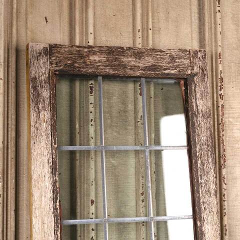 #54122 18x35 Antique Leaded Glass Window image 2