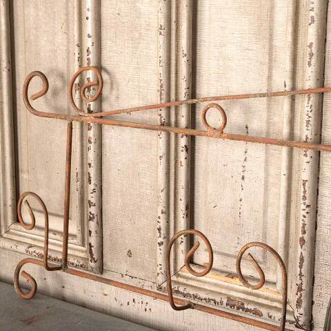 #54133 Metal Wire Wall Mount Hat & Coat Rack image 2