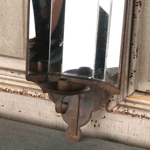 #54136 Metal & Mirror Candle Wall Sconce image 2