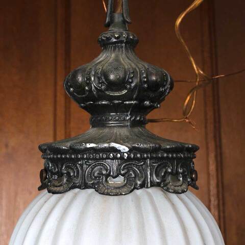 #54167 Vintage Single Bulb Pendant Light Fixture image 8