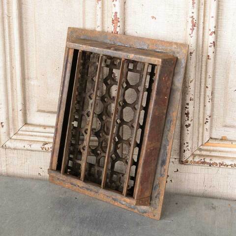 #54186 8x10 Cast Iron Heat Grate Floor Vent Cover image 4