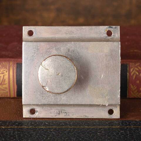#54188 Vintage Bathroom Stall Door Lock Hardware image 7