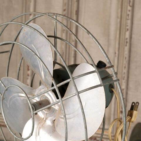 #54210 Antique Art Deco Oscillating Desk Fan image 5