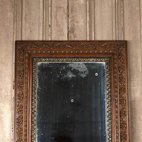 #54253 29x51 Antique Ornate Framed Beveled Mirror image 2