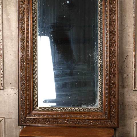 #54253 29x51 Antique Ornate Framed Beveled Mirror image 3