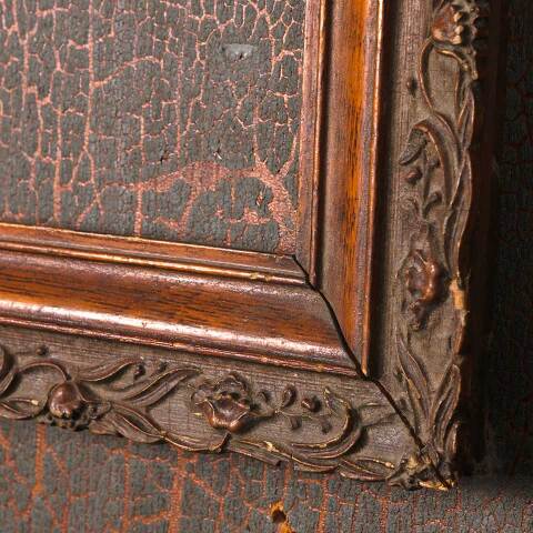 #54265 21x26 Antique Wood & Gesso Picture Frame image 7