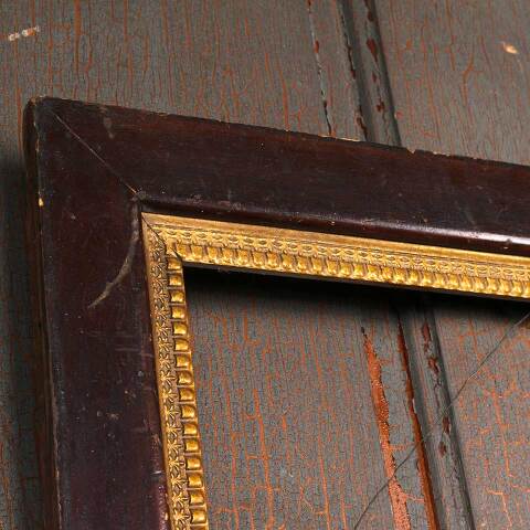 #54266 23x28 Antique Wood & Gesso Picture Frame image 2