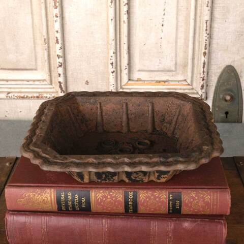 #54294 Antique Cast Iron Umbrella Stand Drip Tray image 6
