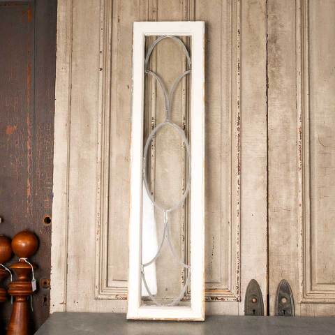 #54310 48x12 Antique Leaded Glass Transom Window image 5