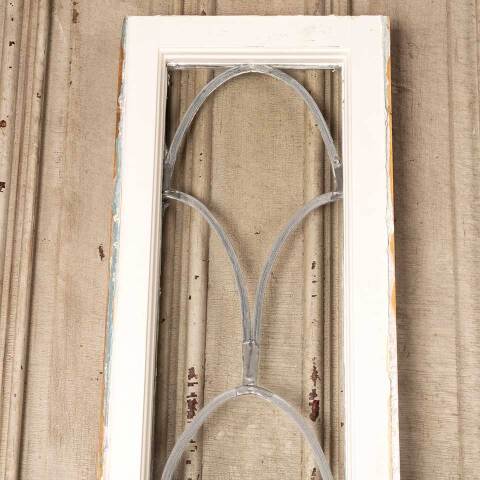 #54310 48x12 Antique Leaded Glass Transom Window image 6
